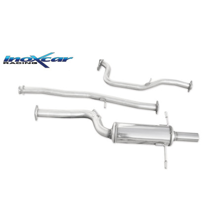 Tubo sostituzione catalizzatore + centrale diretto Posteriore gr. N - diam. 60 SUBARU IMPREZA STI TU
