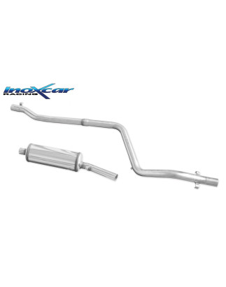 Tubo centrale diretto + Posteriore gr. N - diam. 45 VOLKSWAGEN GOLF 1 GTI 1.6 1984 110CV (Cod. I-LVW