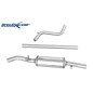 Tubo centrale diretto + Posteriore gr. N - diam. 54 VOLKSWAGEN GOLF 2 GTI 1.8 16V 1985 136CV (Cod. I