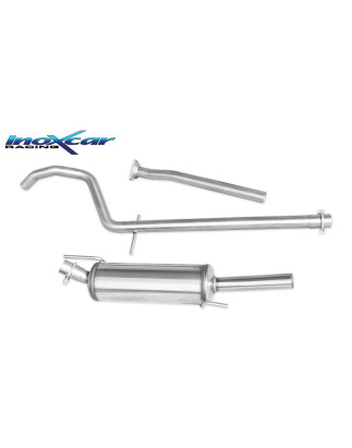Tubo centrale diretto + Posteriore gr. N - diam. 50 VOLKSWAGEN GOLF 3 GTI 2.0 8V 1998 116CV (Cod. I-