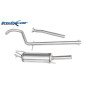 Tubo centrale diretto + Posteriore gr. N - diam. 50 VOLKSWAGEN GOLF 3 GTI 2.0 8V 1998 116CV (Cod. I-