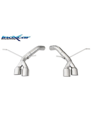 Posteriore senza silenziatore con uscita 2 x diam. 80 RACING DX+SX MASERATI GRANSPORT 4.2 V8 - 2006 