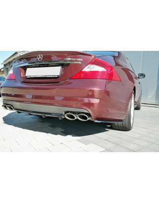 Sottoparaurti posteriore Mercedes CLS C219 55AMG (Cod. M-ME-CLS-219-AMG-RS1G)
