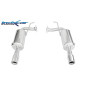 Posteriore con uscita diam. 80 DX+SX MAZDA 6 2.3 16V TURBO - 2005 260CV (Cod. I-MAZD.01.80)
