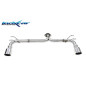 Posteriore senza silenziatore con uscita diam. 100 RACING DX+SX MAZDA 3 2.0 - 2022 (Cod. I-MAZD.10.R