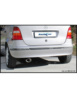Posteriore con uscita diam. 102 MERCEDES CLASSE A160 - 1998-2004 102CV A (Type W168) (Cod. I-MEA.02.