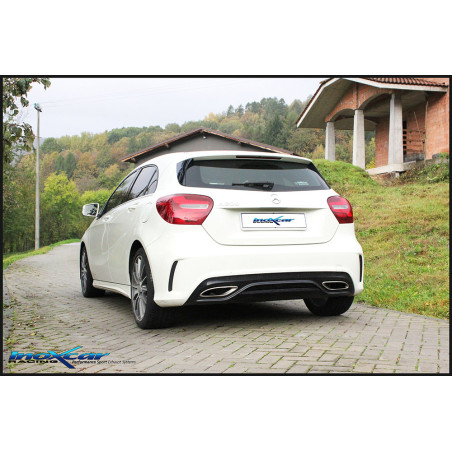 Posteriore senza silenziatore DX+SX MERCEDES CLASSE A200 - 2015-2018 156CV A (Type W176) (Cod. I-MEA