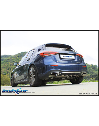 Posteriore senza silenziatore dx+sx - 2018 224CV Mercedes CLASSE A (Type W177) (Cod. I-MEA.24)