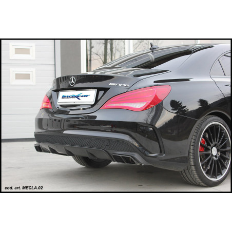 Posteriore senza silenziatore con uscita DX+SX MERCEDES CLA 45 AMG 2.0 - 2015 360CV (Type C117) (Cod