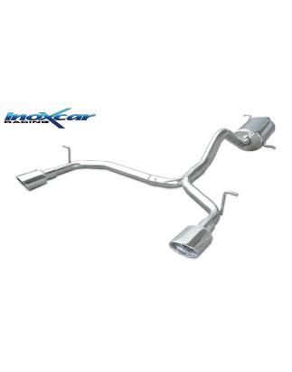 Posteriore DUPLEX con uscita ovale 120x80 mm MERCEDES CLASSE M - 1999 163CV (type W163) (Cod. I-MEML