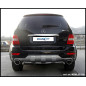 Posteriore con uscita DX+SX ovale 150x105 OBLIQUO MERCEDES CLASSE M - 2005 224CV (type W164) (Cod. I