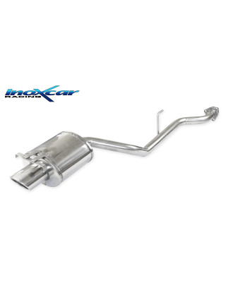Posteriore con uscita ovale 120x80 mm - 1996 Mercedes CLASSE SLK (type R170) (Cod. I-MESL.01.120)