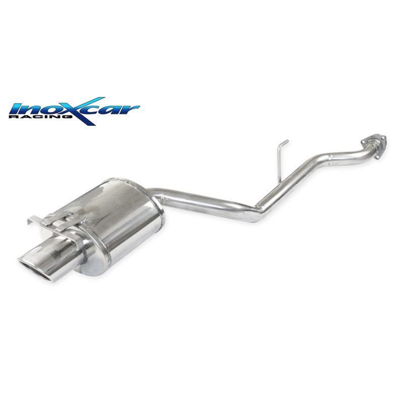 Posteriore con uscita ovale 120x80 mm - 1996 Mercedes CLASSE SLK (type R170) (Cod. I-MESL.01.120)
