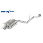Posteriore con uscita ovale 120x80 mm - 1996 Mercedes CLASSE SLK (type R170) (Cod. I-MESL.01.120)