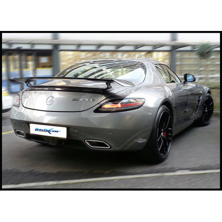 Tubo centrale silenziato + Posteriore MERCEDES SLS C197 AMG 6.3 V8 - 2010 571CV CLASSE (Cod. I-MESLS