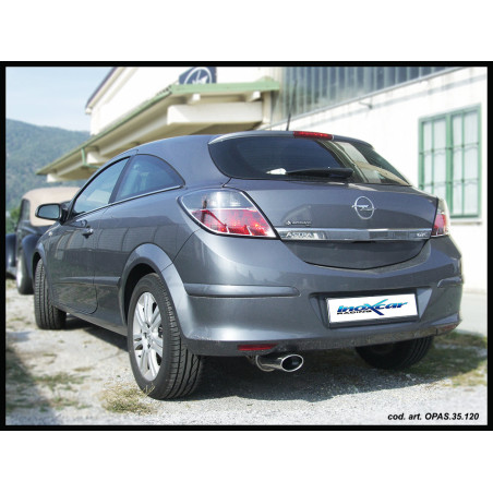 Posteriore con uscita singola diam. 102 OPEL ASTRA H - 2005 110CV (type GTC) (Cod. I-OPAS.35.102)