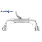Posteriore con uscita 2 x diam. 80 DX+SX OPEL GT 2.0 16V TURBO - 2007 264CV (Cod. I-OPGT.01.80)