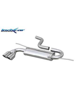 Posteriore con uscita 2 x diam. 80 RACING AUDI - 2003 140CV A3 S3 RS3 (type 8P) (Cod. I-OVAU.09.RA)