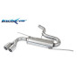 Posteriore con uscita 2 x diam. 80 AUDI A3 - 2005 160CV S3 (type 8P) SB (Cod. I-OVAU.13.80)