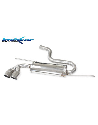 Posteriore con uscita 2 x diam. 80 RACING AUDI - 2005 200CV A3 S3 RS3 (type 8P) (Cod. I-OVAU.15.RA)