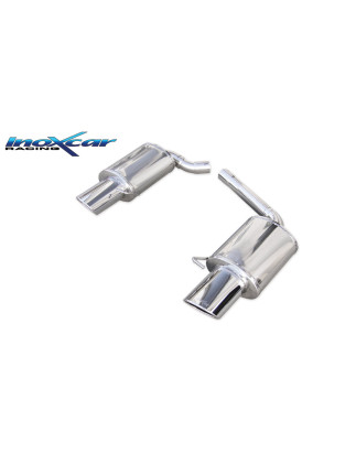 Posteriore con uscita ovale 150x105 mm OBLIQUA DX+SX AUDI A5 S5 4.2I V8 COUPE - 2008 354CV (Cod. I-O