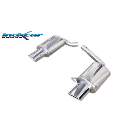 Posteriore con uscita ovale 150x105 mm OBLIQUA DX+SX AUDI A5 S5 4.2I V8 COUPE - 2008 354CV (Cod. I-O