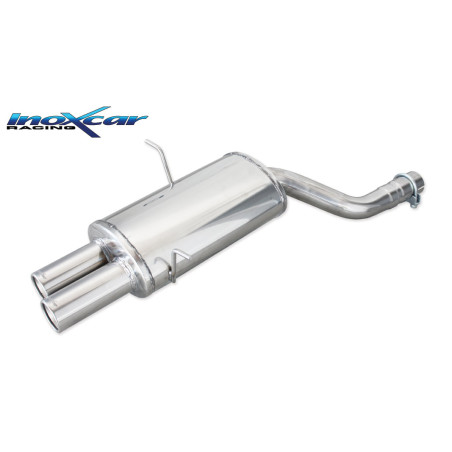 Posteriore con uscita 2 x diam.76 BMW E46 323I-CI-XI - 1998-2000 170CV SERIE 3 (Cod. I-OVBM.13.76)