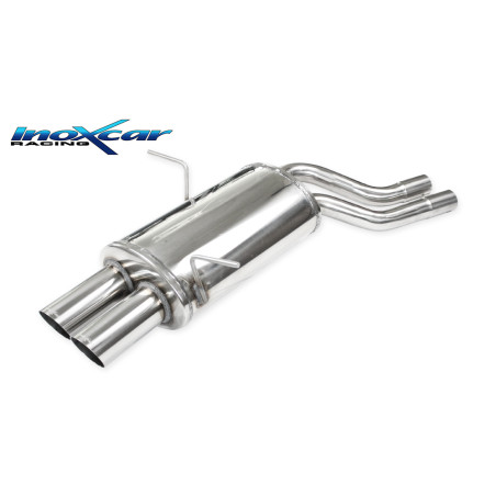 Posteriore con uscita 2 x diam. 80 RACING BMW E46 325CI - 1998 192CV SERIE 3 (Cod. I-OVBM.15.RA)