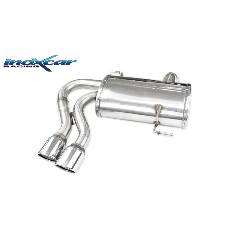 Posteriore con uscita 2 x diam. 80 X-RACE - BMW E92 2007 218CV SERIE 3 (Cod. I-OVBM.24.XR80)