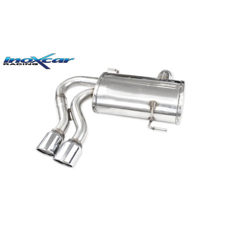 Posteriore con uscita 2 x diam. 80 X-RACE - BMW E92 2007 218CV SERIE 3 (Cod. I-OVBM.24.XR80)