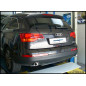 Posteriore con uscita singola ovale 120x80 OBLIQUO DX+SX AUDI Q7 3.0 TDI V6 - 2006 233CV (Cod. I-OVQ