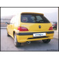 Posteriore con uscita singola diam. 90 RALLY PEUGEOT 106 1.1 - 1996-2000 60CV (Cod. I-PE106.04.90RA)