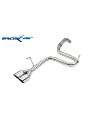 Posteriore senza silenziatore con uscita 2 x diam. 80 RACING PEUGEOT 308 - 2018 (Cod. I-PE308.07.RA)