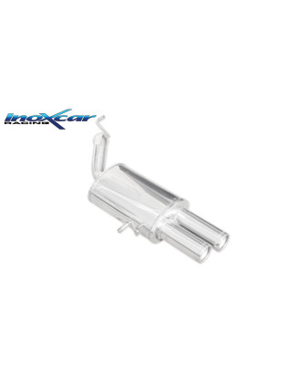 Posteriore con uscita 2 x diam. 80 PEUGEOT 407 2.7 24V HDI - 2006 204CV (Cod. I-PE407.01.80)