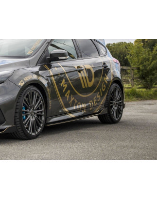 Diffusori minigonne Aero Ford Focus RS Mk3 (Cod. M-FO-FO-3-RS-FSD1FP)