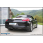 Posteriore con uscita centrale 2 x diam. 90 X-RACE PORSCHE BOXSTER 981 2.7 - 2014 265CV (Cod. I-POBO