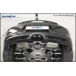 Posteriore con uscita centrale 2 x diam. 90 X-RACE PORSCHE BOXSTER 981 2.7 - 2014 265CV (Cod. I-POBO