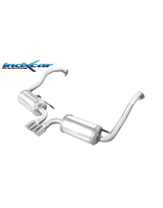 Posteriore con uscita centrale 2 x diam. 80 X-RACE PORSCHE CAYMAN 3.4 S - 2005-2009 295CV (Cod. I-PO