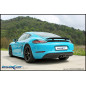 Posteriore con uscita centrale 2 x diam. 90 RACING PORSCHE CAYMAN - 2016 350CV (Cod. I-POCAY.05.RA)