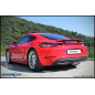Posteriore con uscita centrale 2 x diam. 90 RACING PORSCHE CAYMAN - 2016 350CV (Cod. I-POCAY.05.RA)