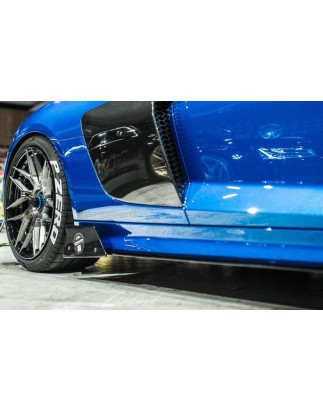 Diffusori minigonne racing Audi R8 Mk.2 (Cod. M-AU-R8-2-CNC-SD1A)