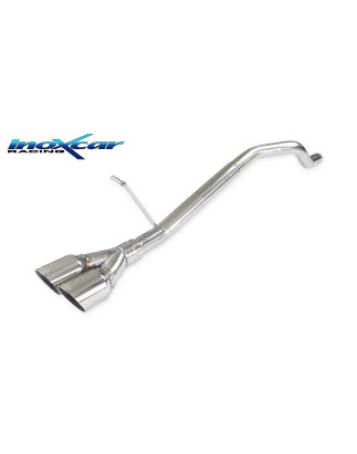 Posteriore senza silenziatore con uscita 2 x diam. 80 RACING RENAULT CLIO 4 900 - 2018 75CV (Cod. I-
