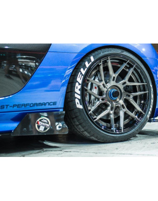 Diffusori minigonne racing Audi R8 Mk.2 (Cod. M-AU-R8-2-CNC-SD1A)