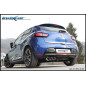 Posteriore senza silenziatore con uscita 2 x diam. 80 RACING RENAULT CLIO 4 900 - 2018 75CV (Cod. I-