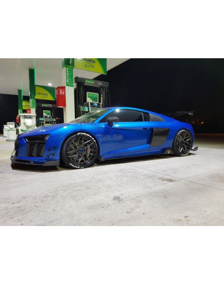 Diffusori minigonne racing Audi R8 Mk.2 (Cod. M-AU-R8-2-CNC-SD1A)