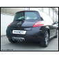 Posteriore con uscita CENTRALE 2 x diam. 80 RENAULT MEGANE GT 2.0 DCI - 2007 150CV II (Cod. I-REME.1