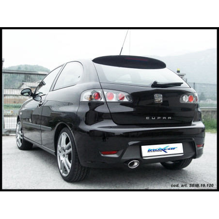 Posteriore con uscita singola diam. 102 SEAT IBIZA - 2007 160CV (type 6L) (Cod. I-SEIB.19.102)