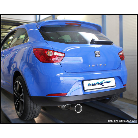 Posteriore con uscita singola diam. 80 SEAT IBIZA SC - 2010 70CV (type 6J) (Cod. I-SEIB.23.80)