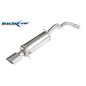 Posteriore con uscita singola ovale 120x80 mm SEAT IBIZA - 2002 156CV (type 6K) (Cod. I-SEIB.24.120)