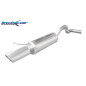 Posteriore con uscita singola ovale 120x80 mm SEAT LEON - 2000 100CV (type 1M) (Cod. I-SELE.02.120)